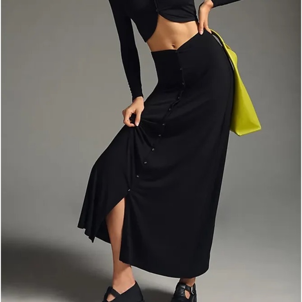 NWT Favorite Daughter the Good For You skirt black size medium M